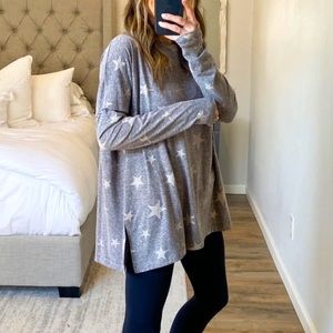 Lane Bryant Star Tunic Sweater Size 14/16